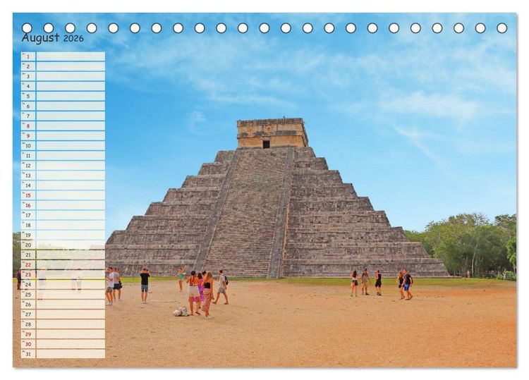 Produktbild: Abenteuer Erde Ein Kalender f&uuml;r Entdecker (Tischkalender 2026 DIN A5 quer), CALVENDO Monatskalender