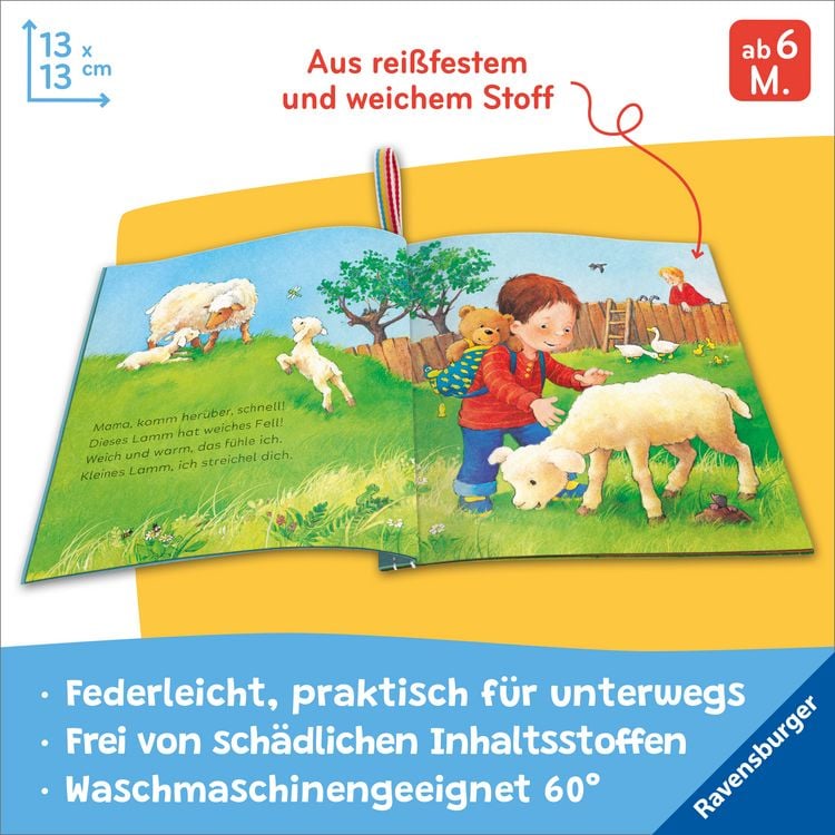 Produktbild: Mein Knuddel-Knautsch-Buch - Meine Tierkinder