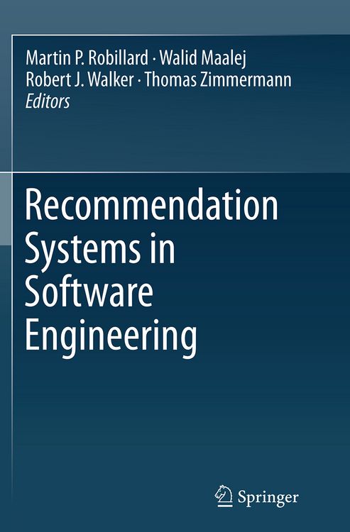 Produktbild: Recommendation Systems in Software Engineering
