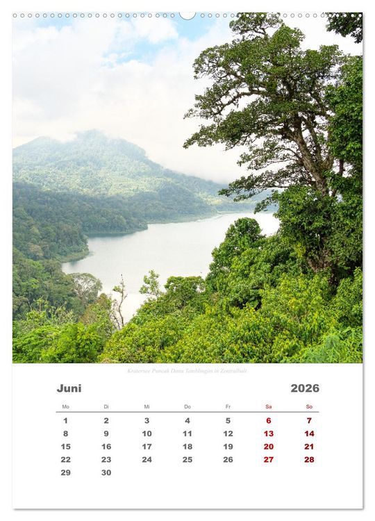 Produktbild: Reiseimpressionen durch Bali (hochwertiger Premium Wandkalender 2026 DIN A2 hoch), Kunstdruck in Hochglanz