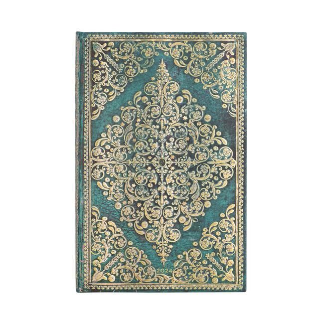Produktbild: Paperblanks 2024 Oceania Diamond Rosette 12-Month Maxi Horiz