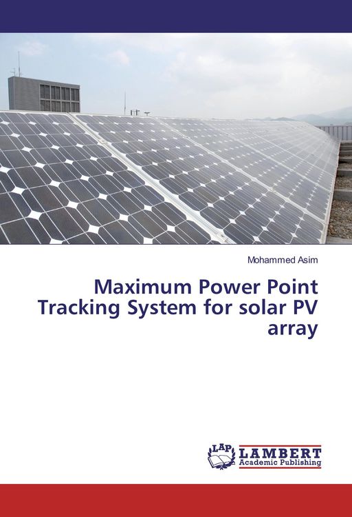 Produktbild: Maximum Power Point Tracking System for solar PV array