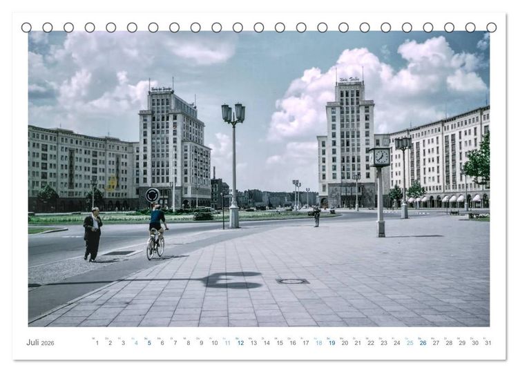 Produktbild: Berlin - Historische Ansichten (Tischkalender 2026 DIN A5 quer), CALVENDO Monatskalender