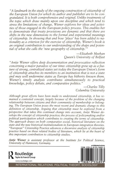 Produktbild: European Citizenship Practice