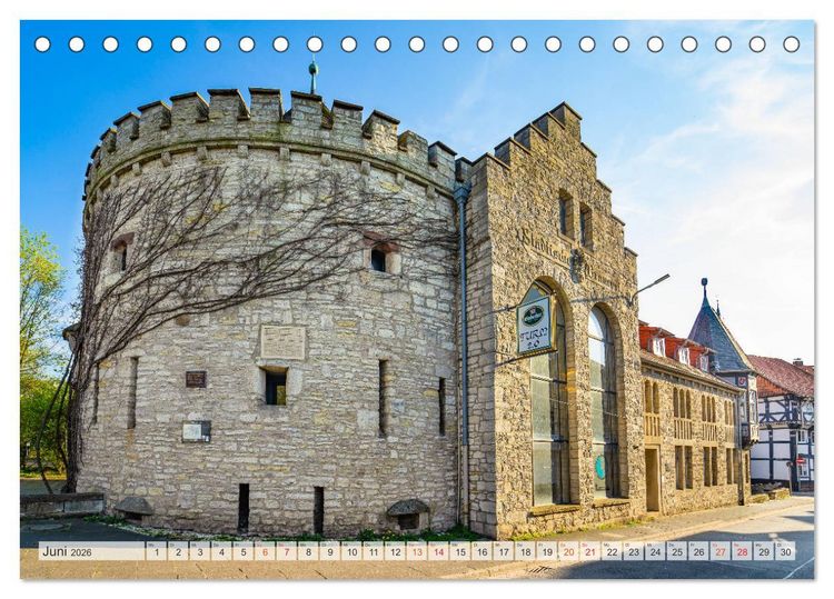 Produktbild: Northeim Impressionen (Tischkalender 2026 DIN A5 quer), CALVENDO Monatskalender