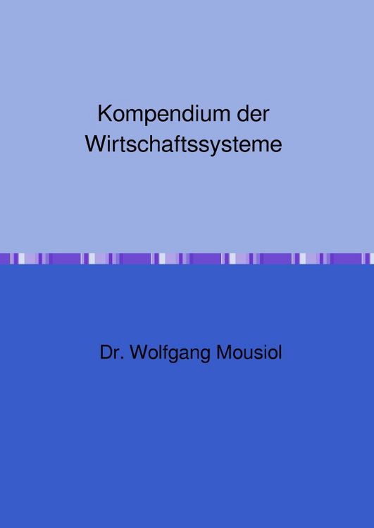 Produktbild: Kompendium der Wirtschaftssysteme