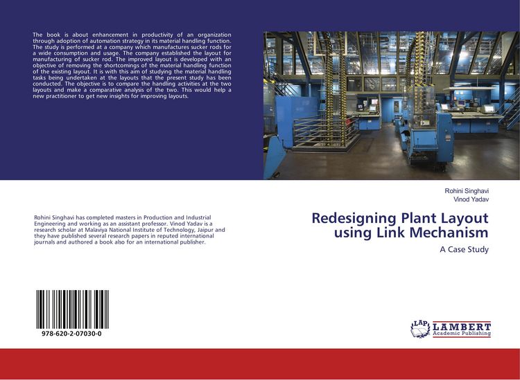 Produktbild: Redesigning Plant Layout using Link Mechanism