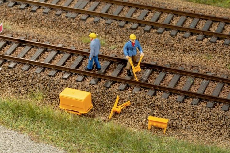 Produktbild: Auhagen 41670 H0 Gleisbau-Set Zubeh&ouml;r