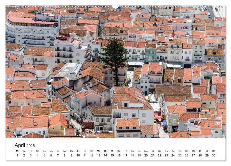 Produktbild: Foto-Momente Portugal (Wandkalender 2026 DIN A2 quer), CALVENDO Monatskalender
