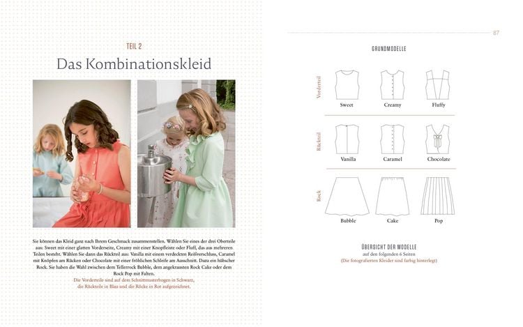 Produktbild: 100 Kleider n&auml;hen &ndash; M&auml;dchenmode