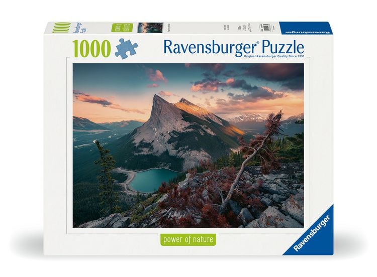 Produktbild: Erwachsenenpuzzle 1000 Teile - Abends in den Rocky Mountains