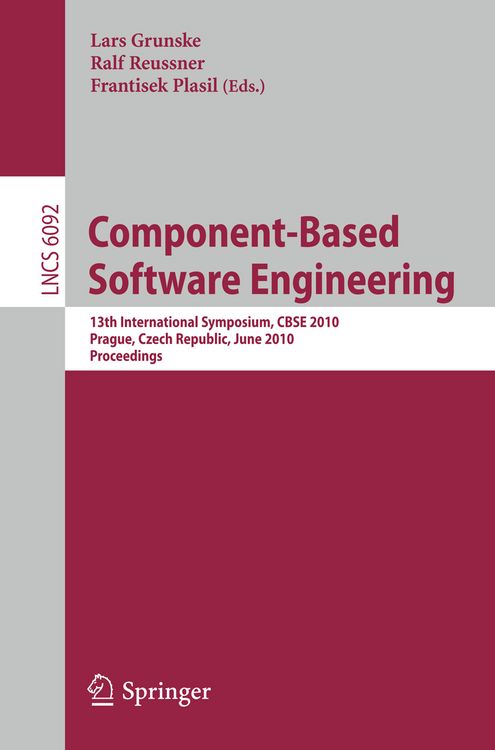 Produktbild: Component-Based Software Engineering