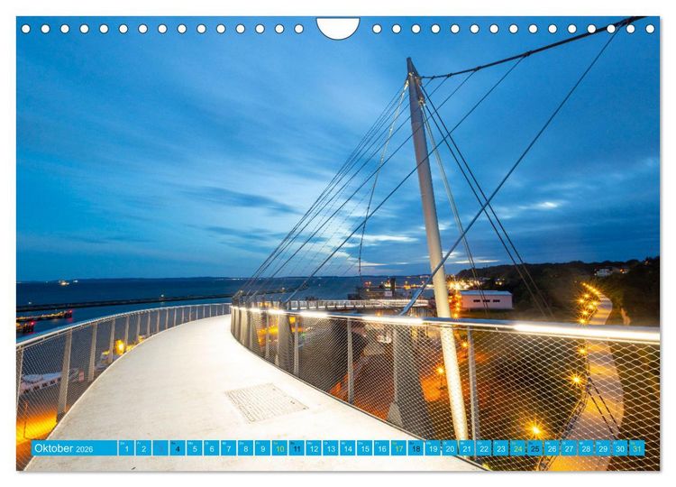 Produktbild: Br&uuml;cken im deutschsprachigen Raum (Wandkalender 2026 DIN A4 quer), CALVENDO Monatskalender