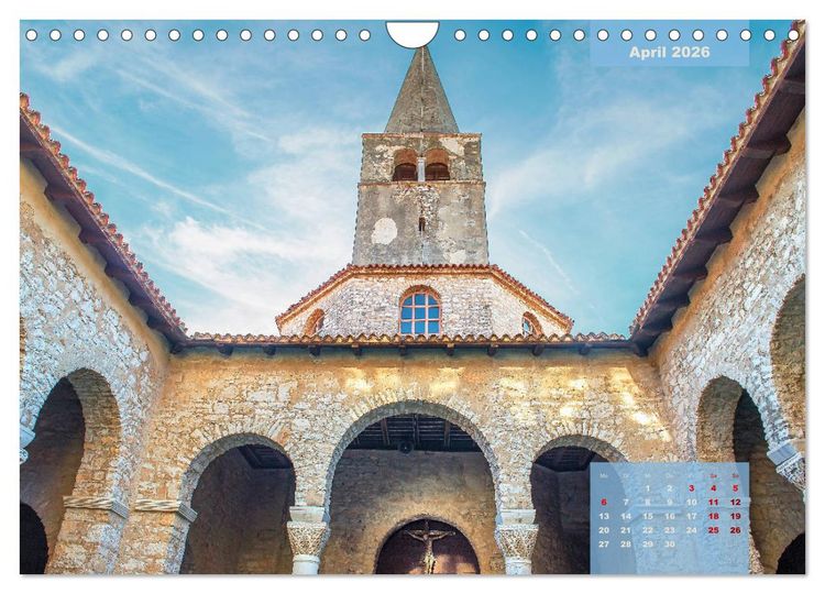 Produktbild: POREC in Magie getaucht! (Wandkalender 2026 DIN A4 quer), CALVENDO Monatskalender