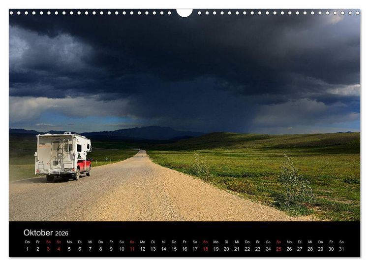 Produktbild: KANADA - Mit Campmobil quer durch (Wandkalender 2026 DIN A3 quer), CALVENDO Monatskalender