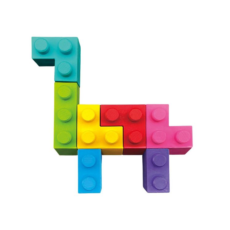 Produktbild: HAKUYOKA - Block-Wachsmalkreiden Brachiosaurus