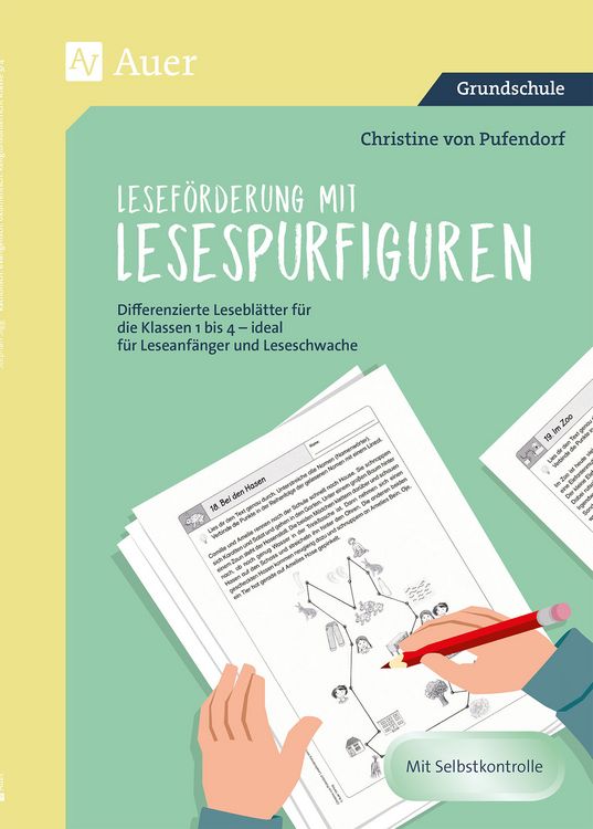 Produktbild: Lesef&ouml;rderung mit Lesespurfiguren