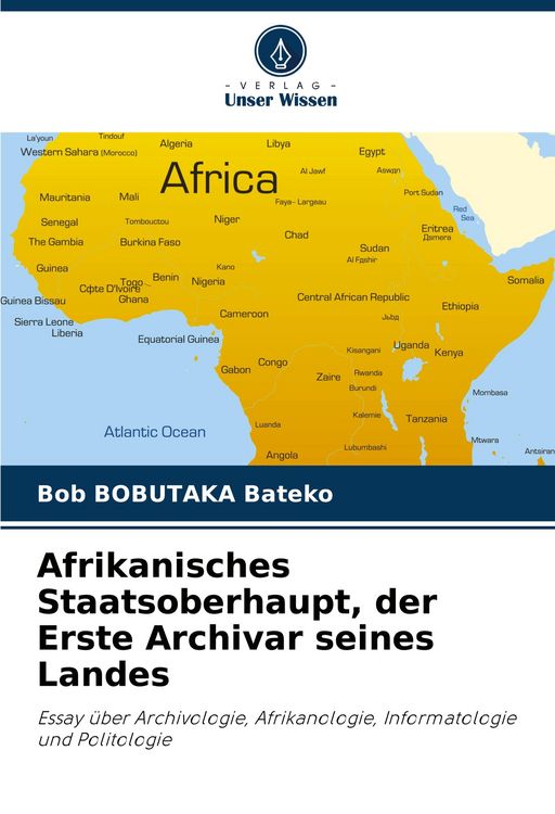 Produktbild: Afrikanisches Staatsoberhaupt, der Erste Archivar seines Landes