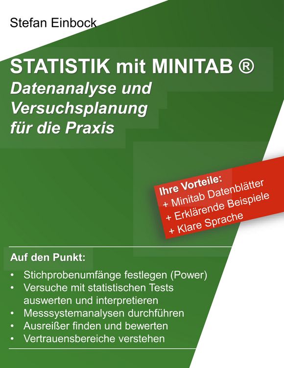 Produktbild: Statistik mit Minitab