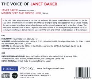 Produktbild: Baker, J: Voice Of Janet Baker