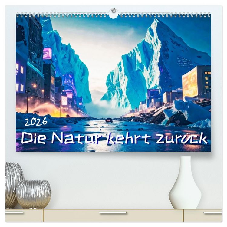Produktbild: Die Natur kehrt zur&uuml;ck (hochwertiger Premium Wandkalender 2026 DIN A2 quer), Kunstdruck in Hochglanz