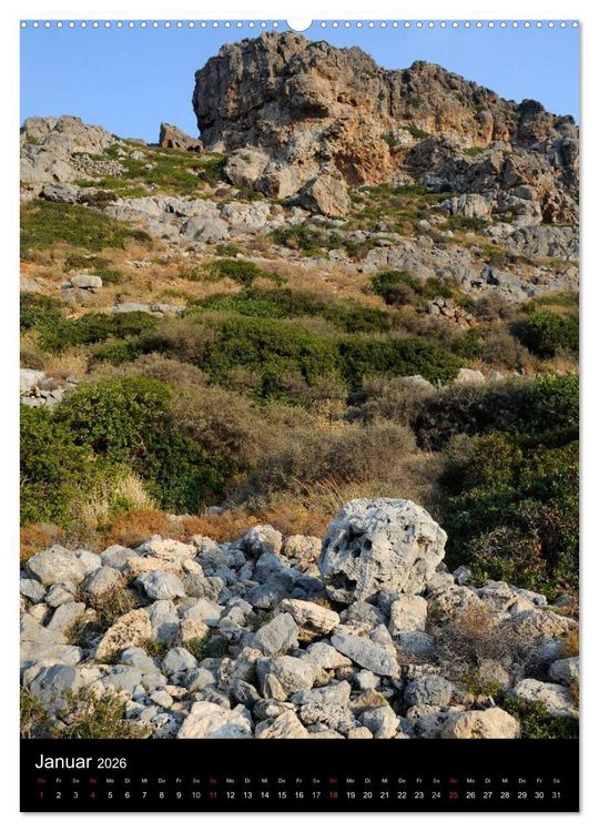 Produktbild: Kreta Impressionen (hochwertiger Premium Wandkalender 2026 DIN A2 hoch), Kunstdruck in Hochglanz