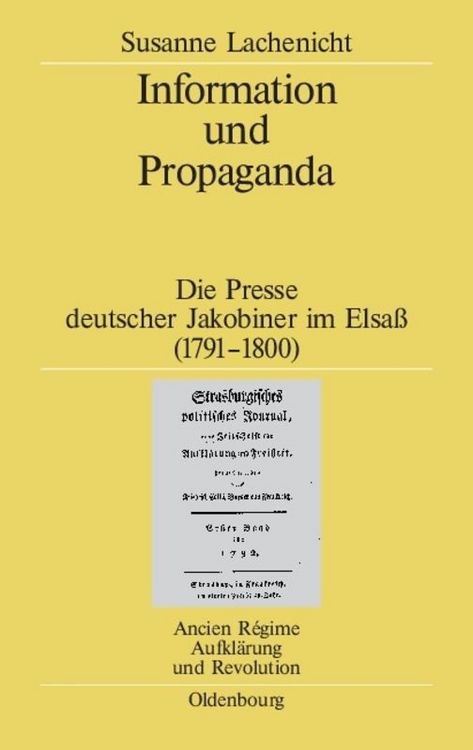 Produktbild: Information und Propaganda
