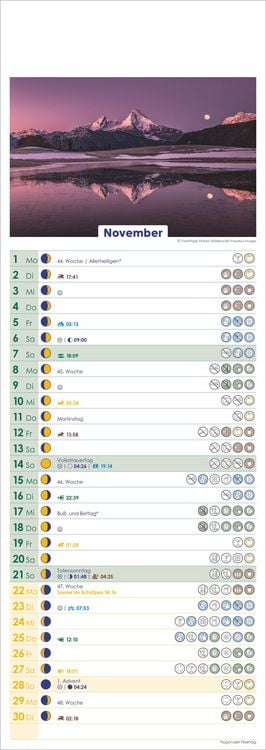 Produktbild: Mondkalender 2027