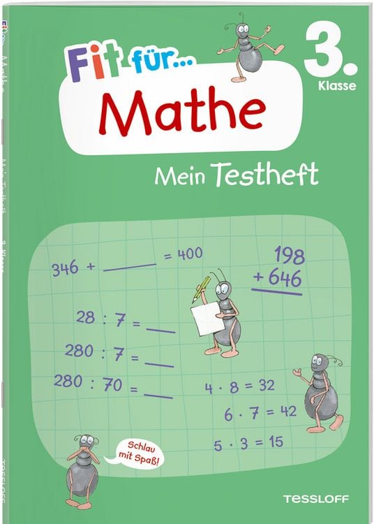 Produktbild: Fit f&uuml;r Mathe 3. Klasse. Mein Testheft
