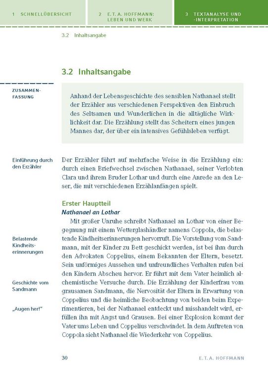 Produktbild: Der Sandmann von E.T.A. Hoffmann