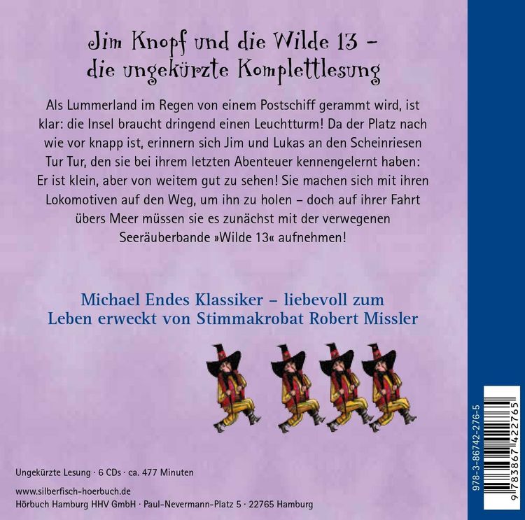 Produktbild: Jim Knopf und die Wilde 13 - Die Komplettlesung