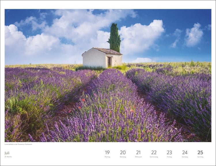 Produktbild: Zauber des S&uuml;dens Gro&szlig;er Wochenkalender 2027 - Jede Woche ein neues Bild