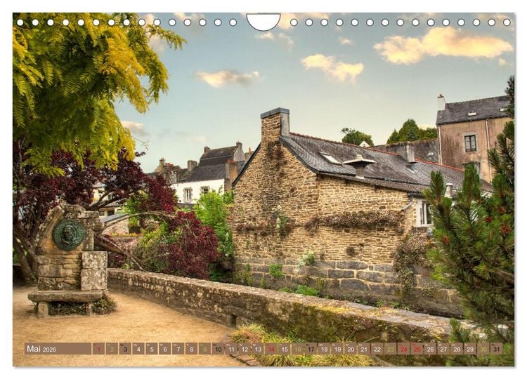 Produktbild: Pont-Aven Bretagne (Wandkalender 2026 DIN A4 quer), CALVENDO Monatskalender