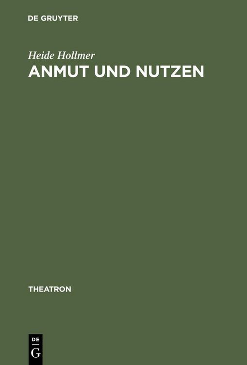 Produktbild: Anmut und Nutzen