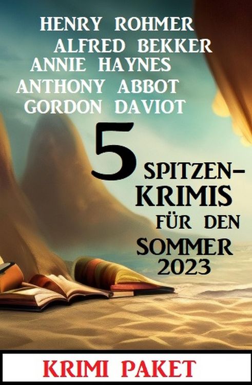 Produktbild: 5 Spitzenkrimis f&uuml;r den Sommer 2023: Krimi Paket