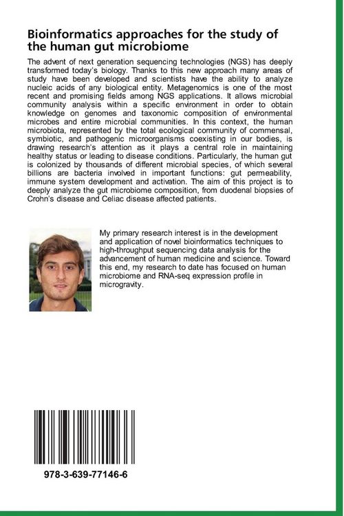 Produktbild: Bioinformatics approaches for the study of the human gut microbiome