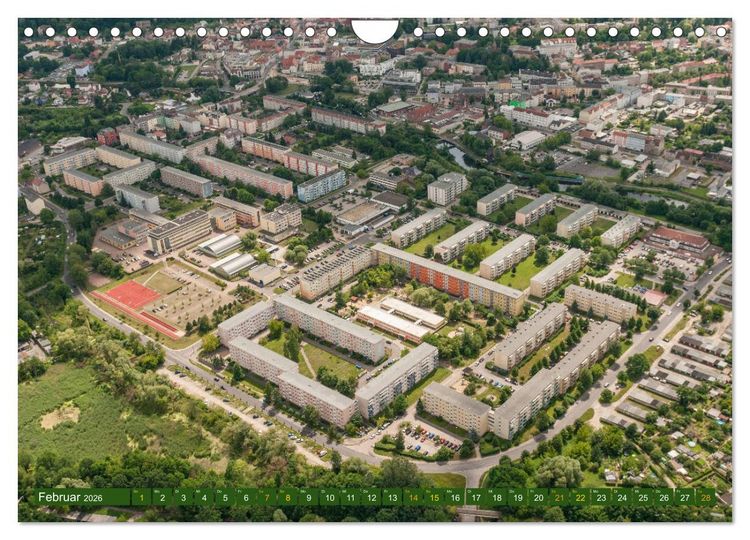 Produktbild: Eberswalde in Luftbildern (Wandkalender 2026 DIN A4 quer), CALVENDO Monatskalender