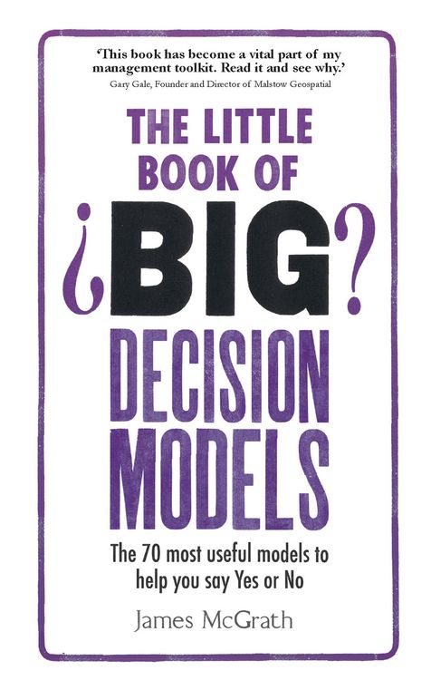 Produktbild: Little Book of Big Decision Models, The