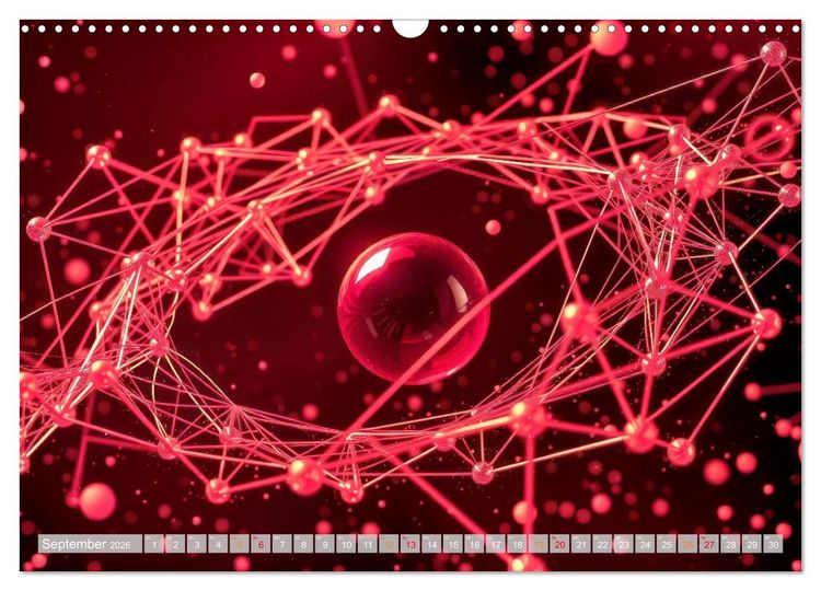 Produktbild: Quantenmechanik von Bits zu Qubits (Wandkalender 2026 DIN A3 quer), CALVENDO Monatskalender