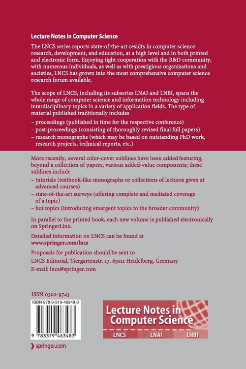 Produktbild: Advances in Intelligent Data Analysis XV