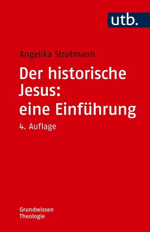 Produktbild: Der historische Jesus: eine Einf&uuml;hrung