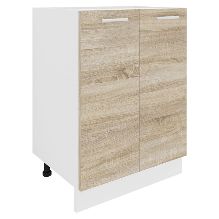 Produktbild: K&uuml;chenschrank B 60 cm Unterschrank Dreht&uuml;ren Esilo