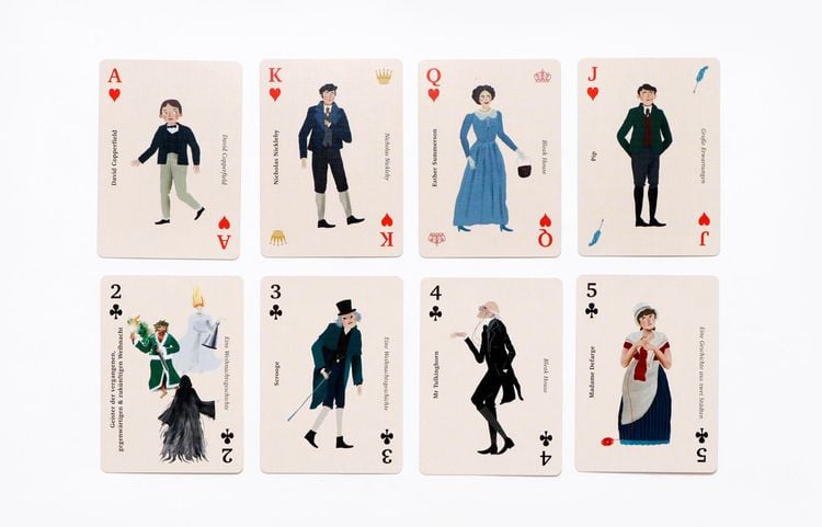 Produktbild: Charles Dickens Spielkarten