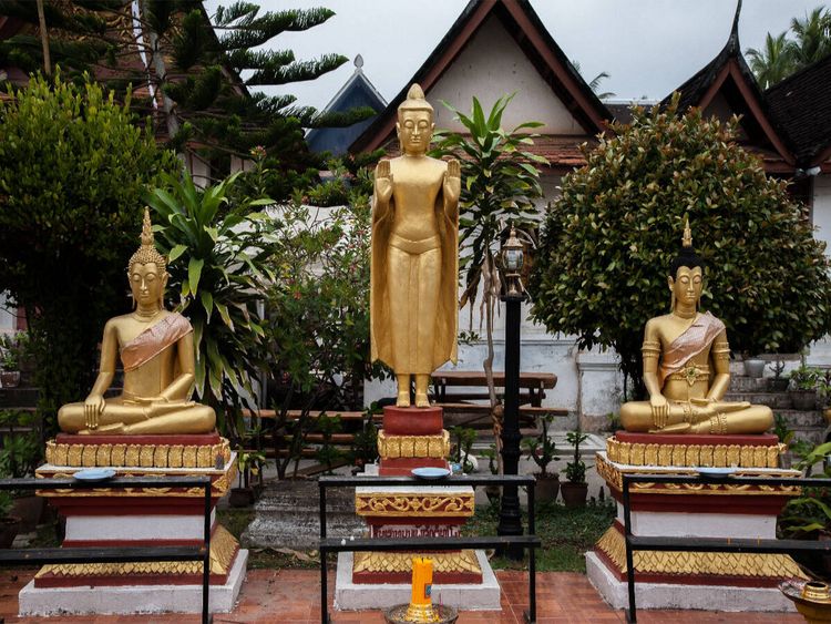 Produktbild: CALVENDO Puzzle Buddhas | 1000 Teile Lege-Gr&ouml;&szlig;e 64x48cm Foto-Puzzle f&uuml;r gl&uuml;ckliche Stunden