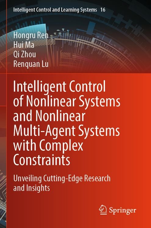 Produktbild: Intelligent Control of Nonlinear Systems and Nonlinear Multi-Agent Systems with Complex Constraints