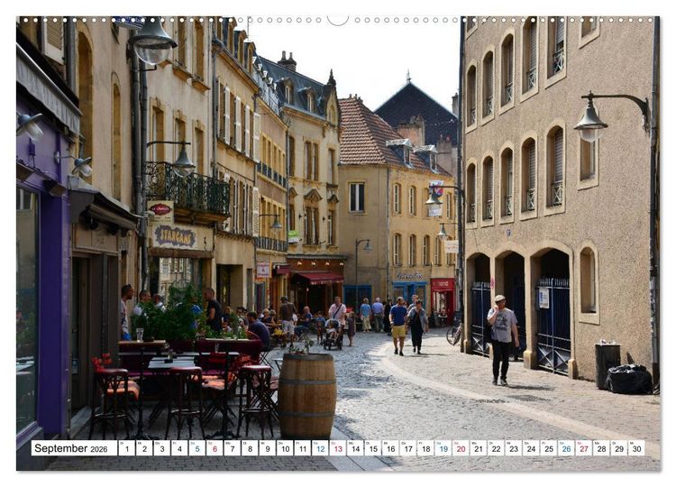 Produktbild: Metz - Ansichtssache (hochwertiger Premium Wandkalender 2026 DIN A2 quer), Kunstdruck in Hochglanz
