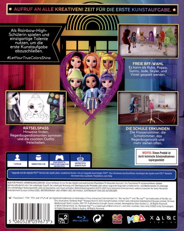 Produktbild: Rainbow High - Leben f&uuml;r den Laufsteg