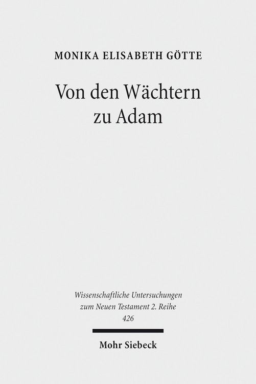 Produktbild: Von den W&auml;chtern zu Adam