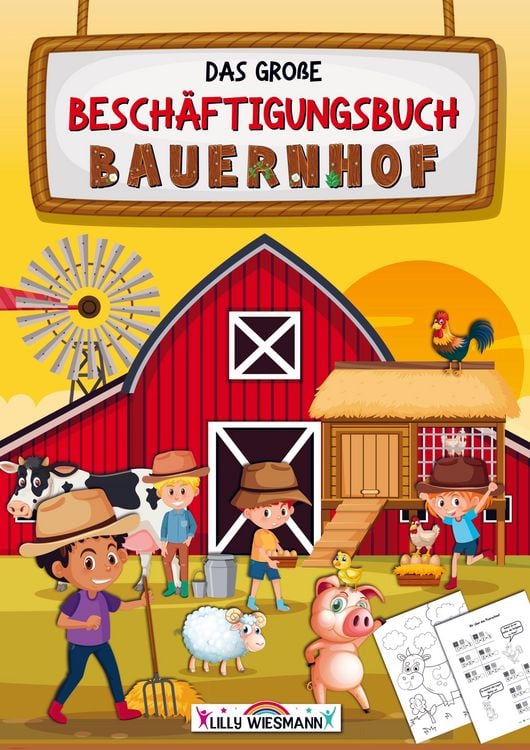 Produktbild: Das gro&szlig;e Besch&auml;ftigungsbuch Bauernhof