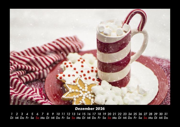 Produktbild: World of Sweets 2026 Fotokalender DIN A3